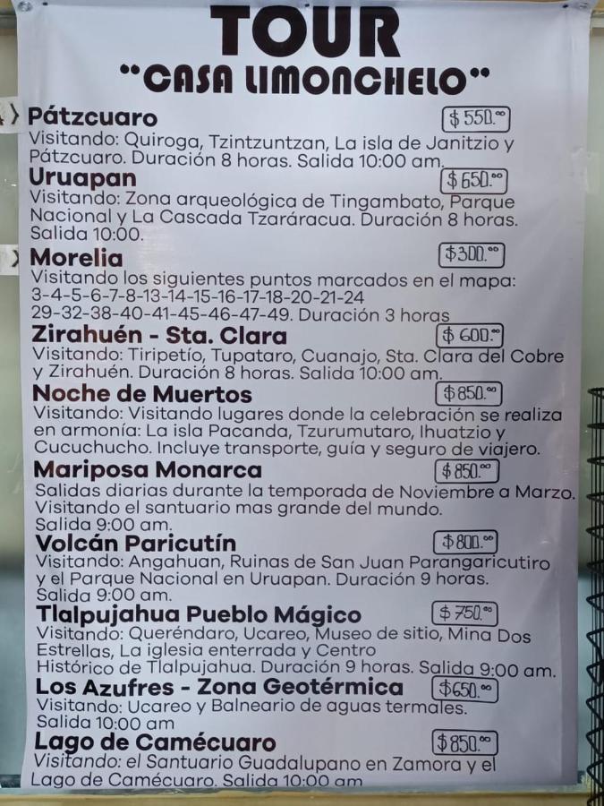 Casa Limonchelo Hotel B&B Morelia Eksteriør billede